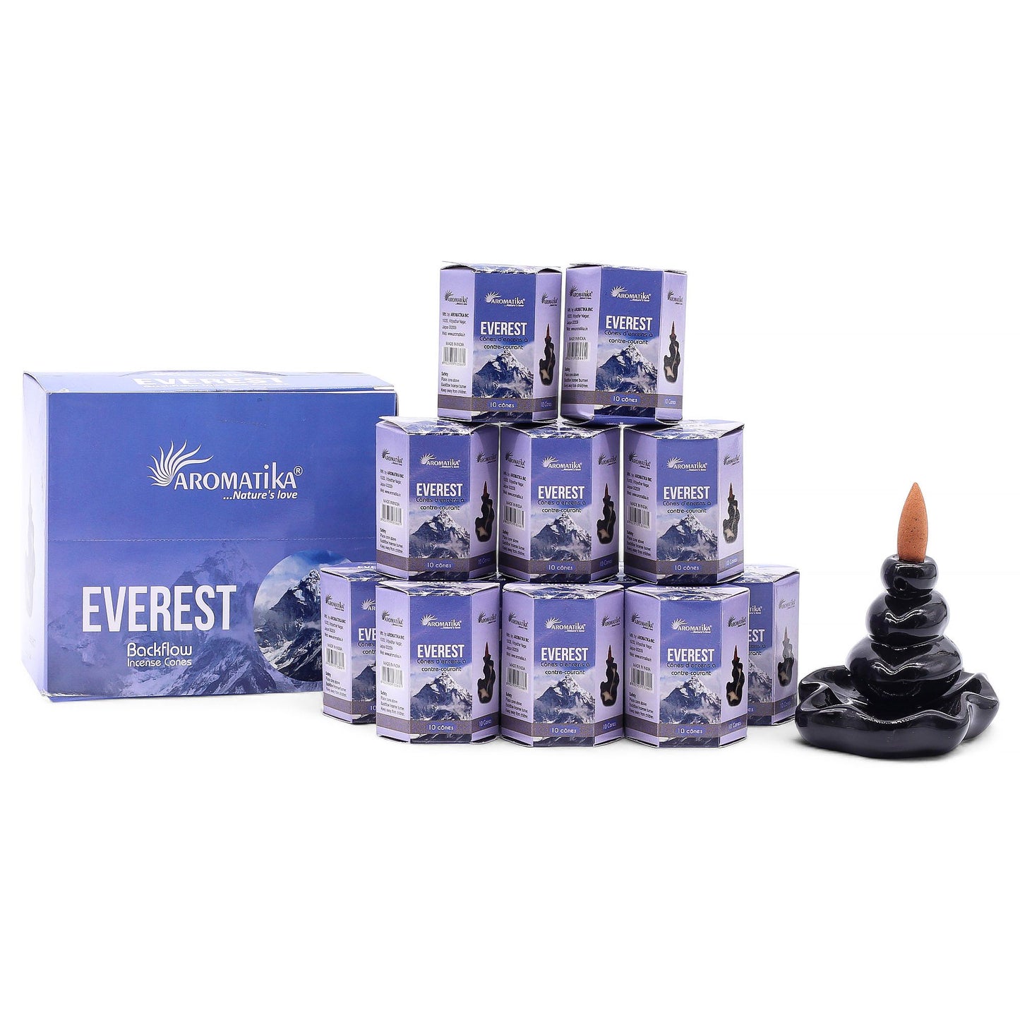 Masala Backflow Incense pack of 10 - Everest