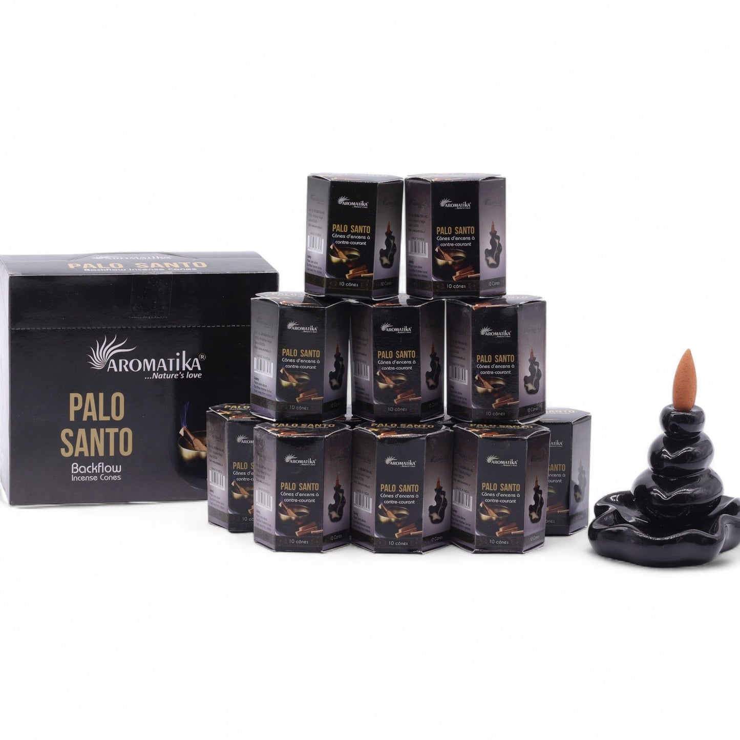 Masala Backflow Incense pack of 10 - Palo Santo