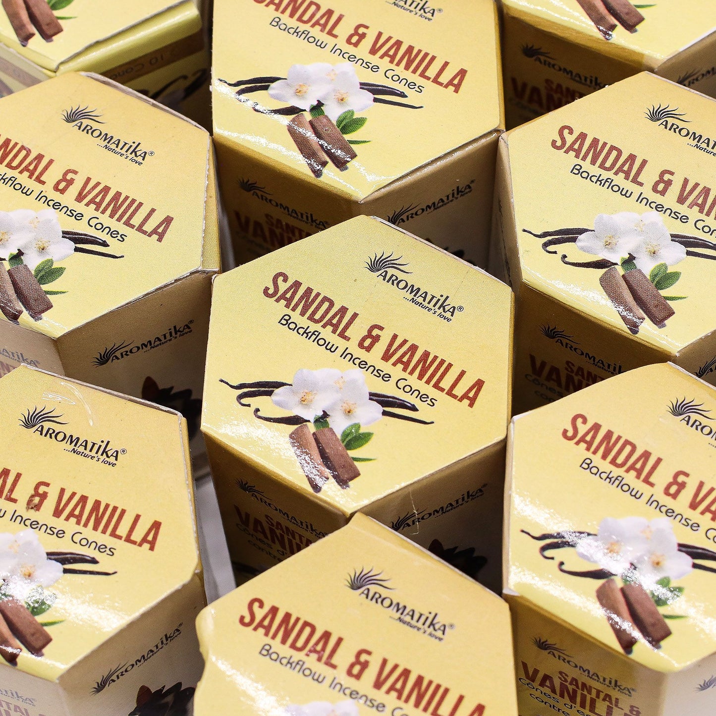 Masala Backflow Incense pack of 10 - Sandalwood & Vanilla
