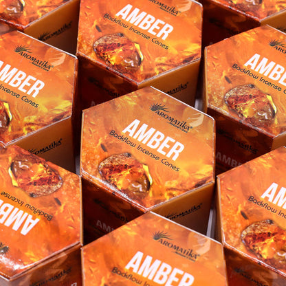 Masala Backflow Incense pack of 10 - Amber