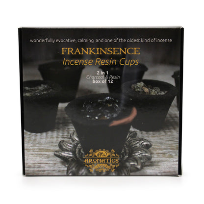 Box of 12 Resin Cups - Frankinsence